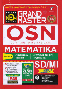 Image of New Grand Master OSN Matematika SD/MI